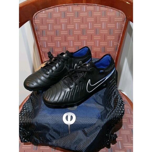 New Men's 7 Wonen's 8.5 Nike Tiempo Legend 10 Elite FG Shadow Pack Soccer Cleat - Picture 2 of 8
